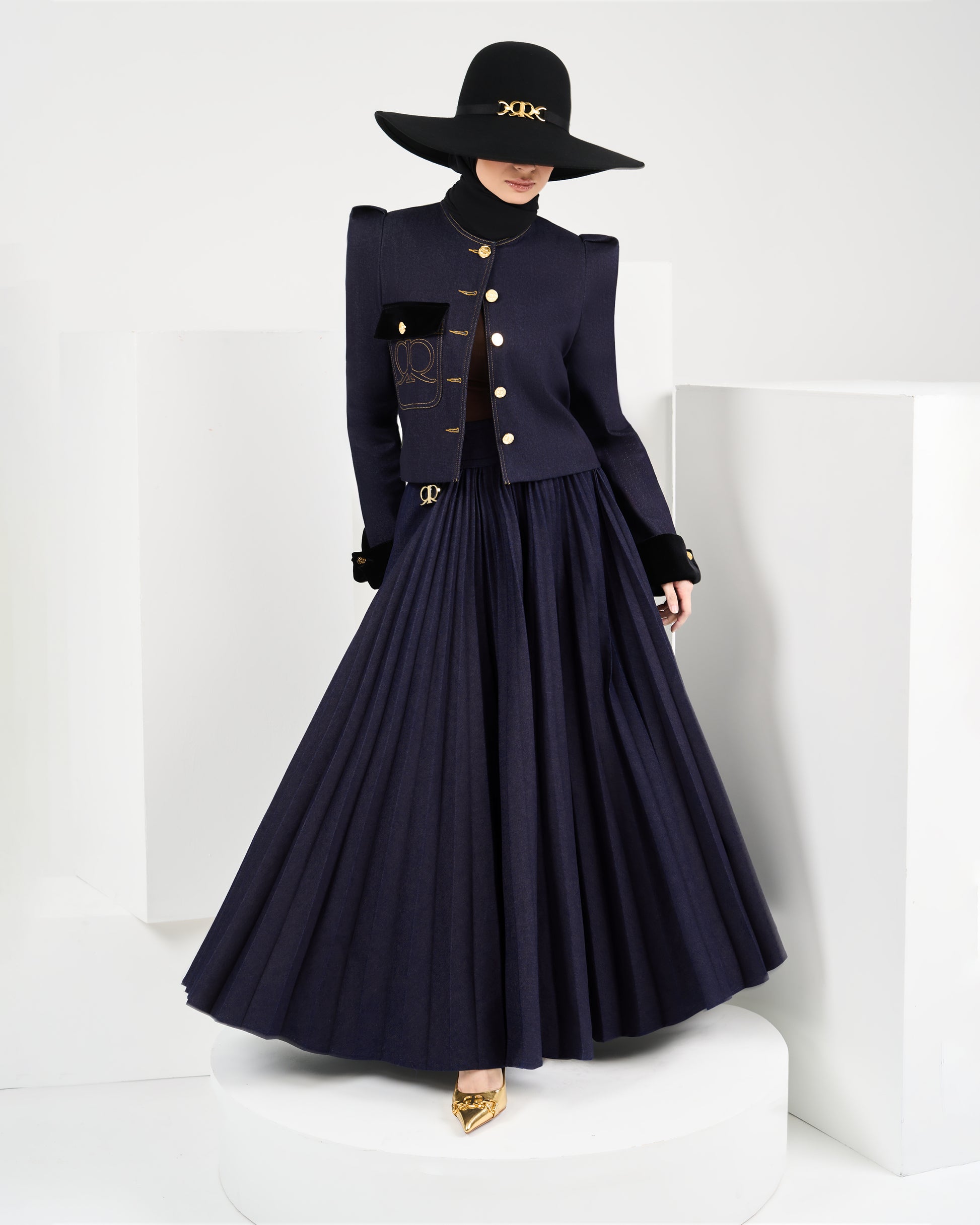 Marrisa Skirt in Rich Blue