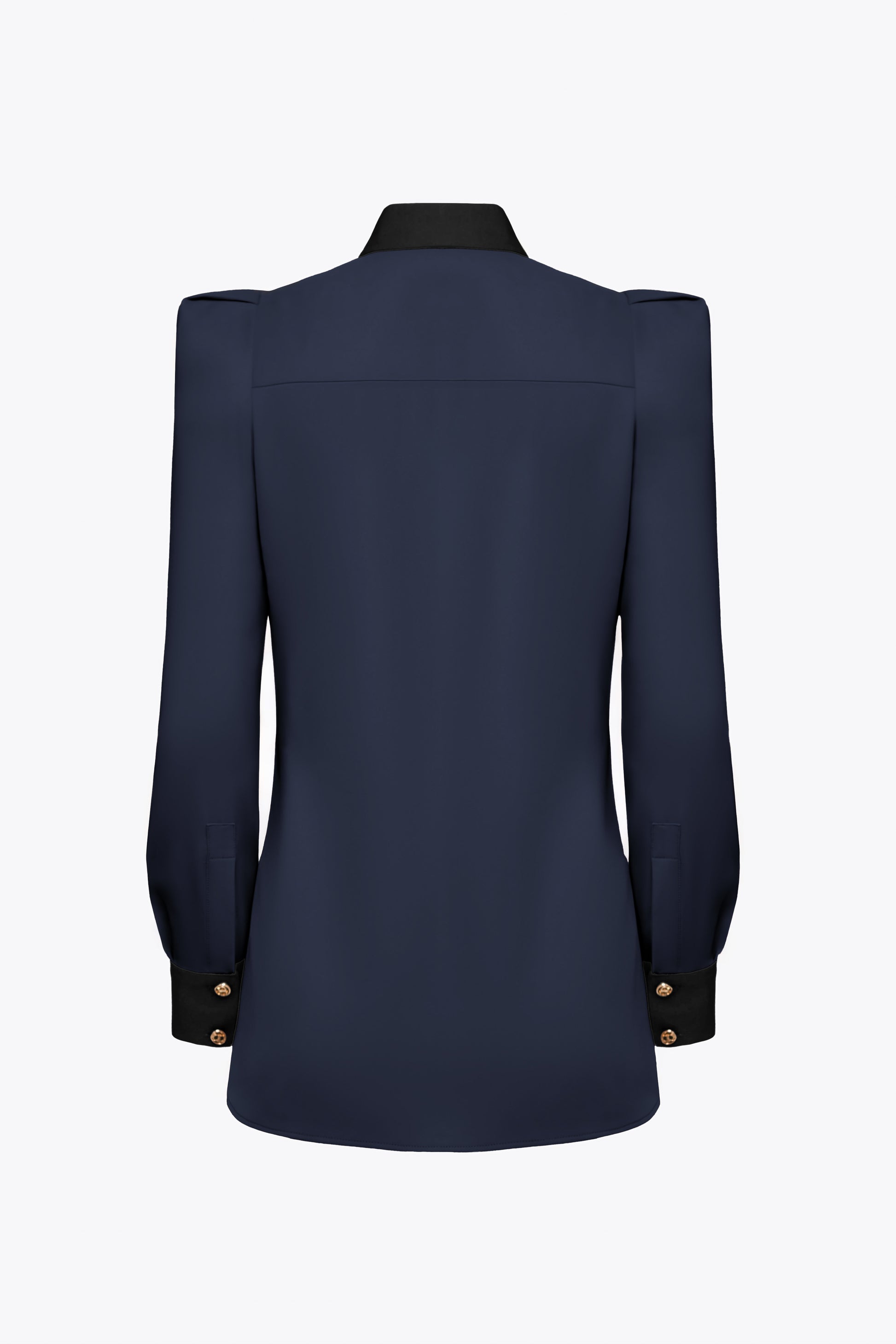 Myrra Top in Navy Blue