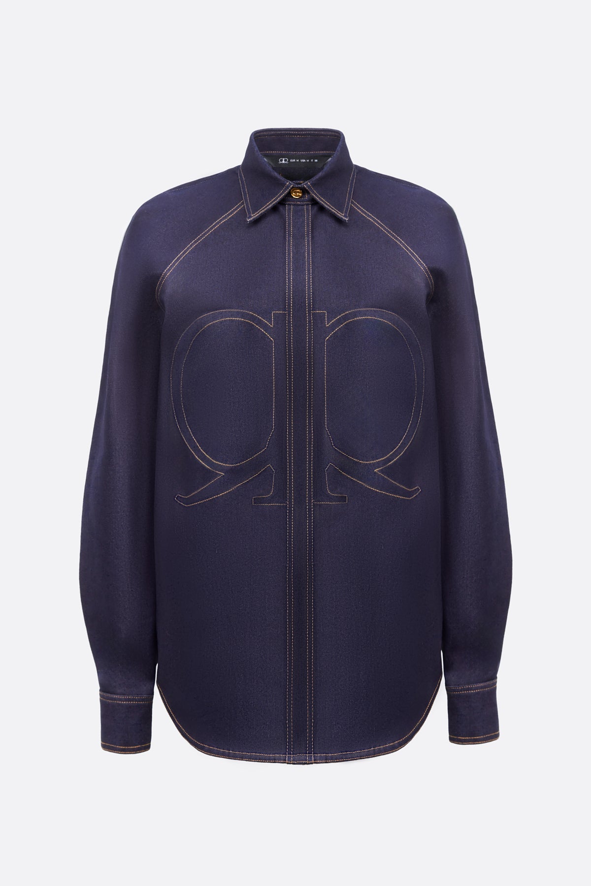 Norra Top in Rich Blue