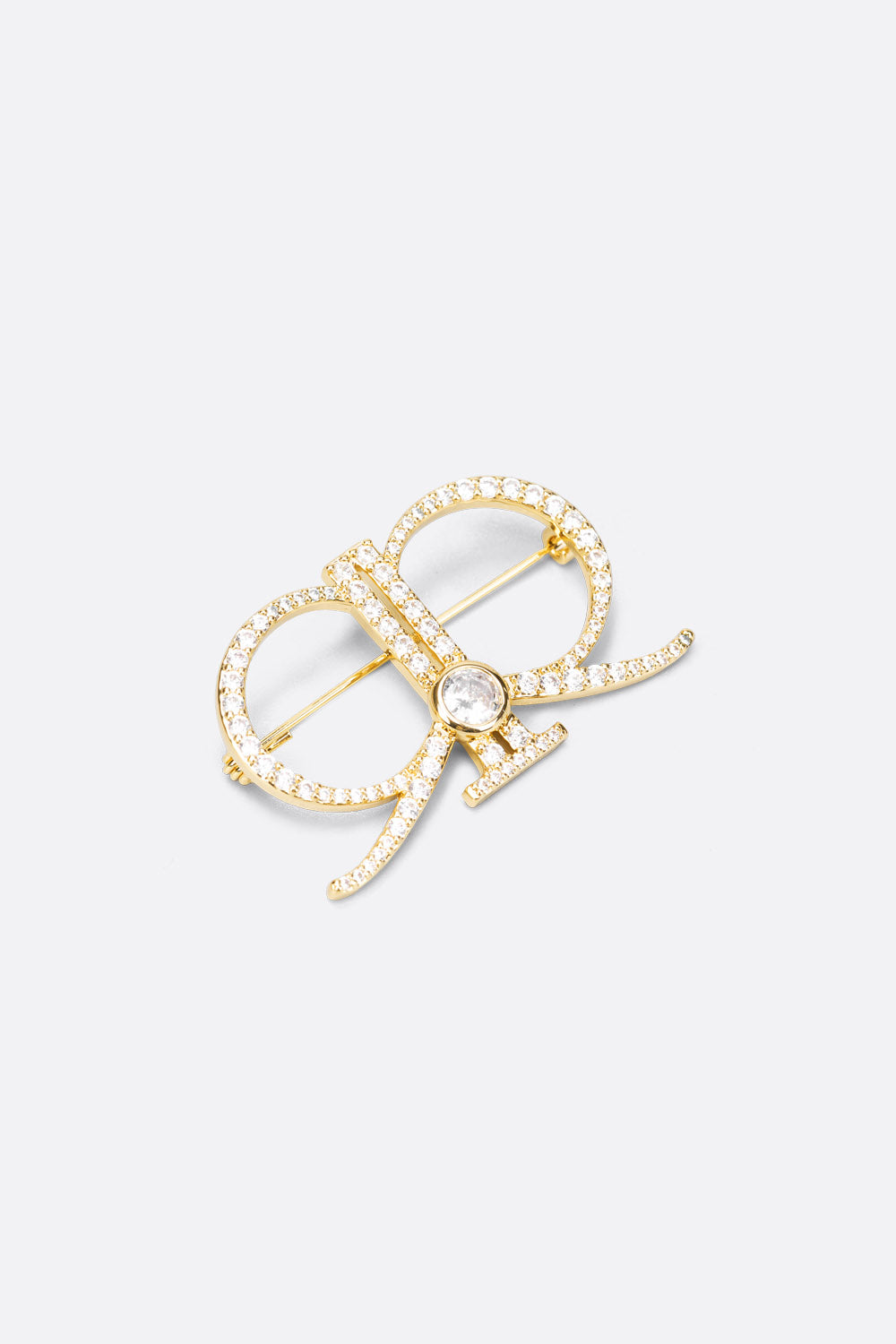 Carrey Brooch in Gold