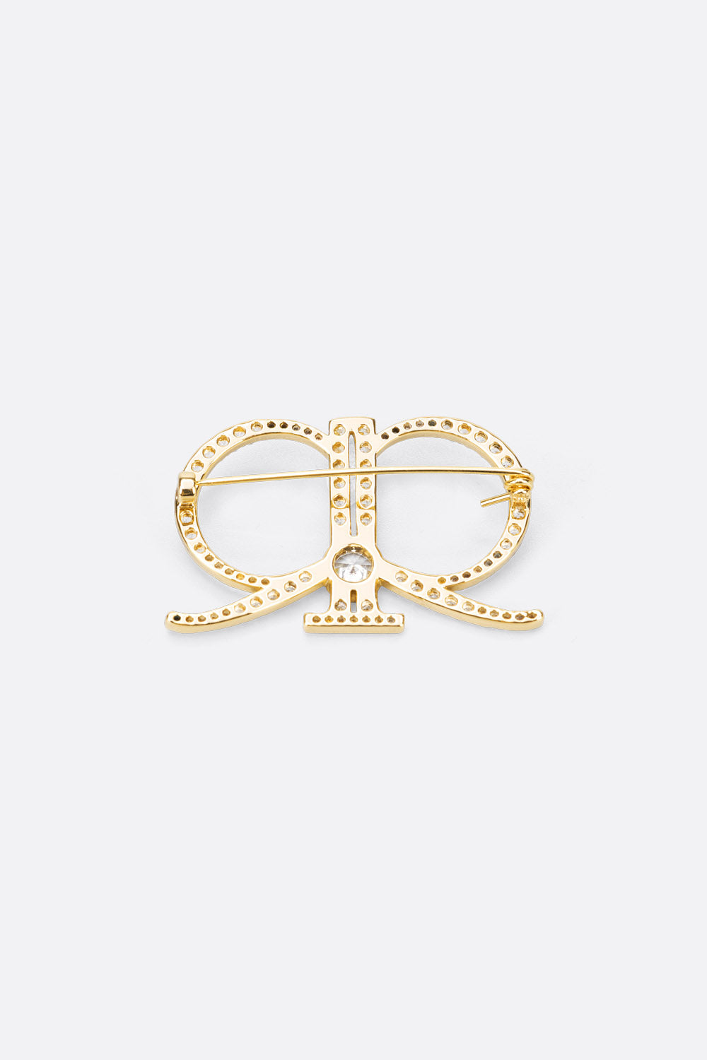 Carrey Brooch in Gold