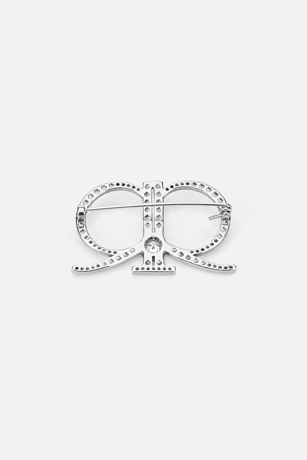 Carrey Brooch in Silver