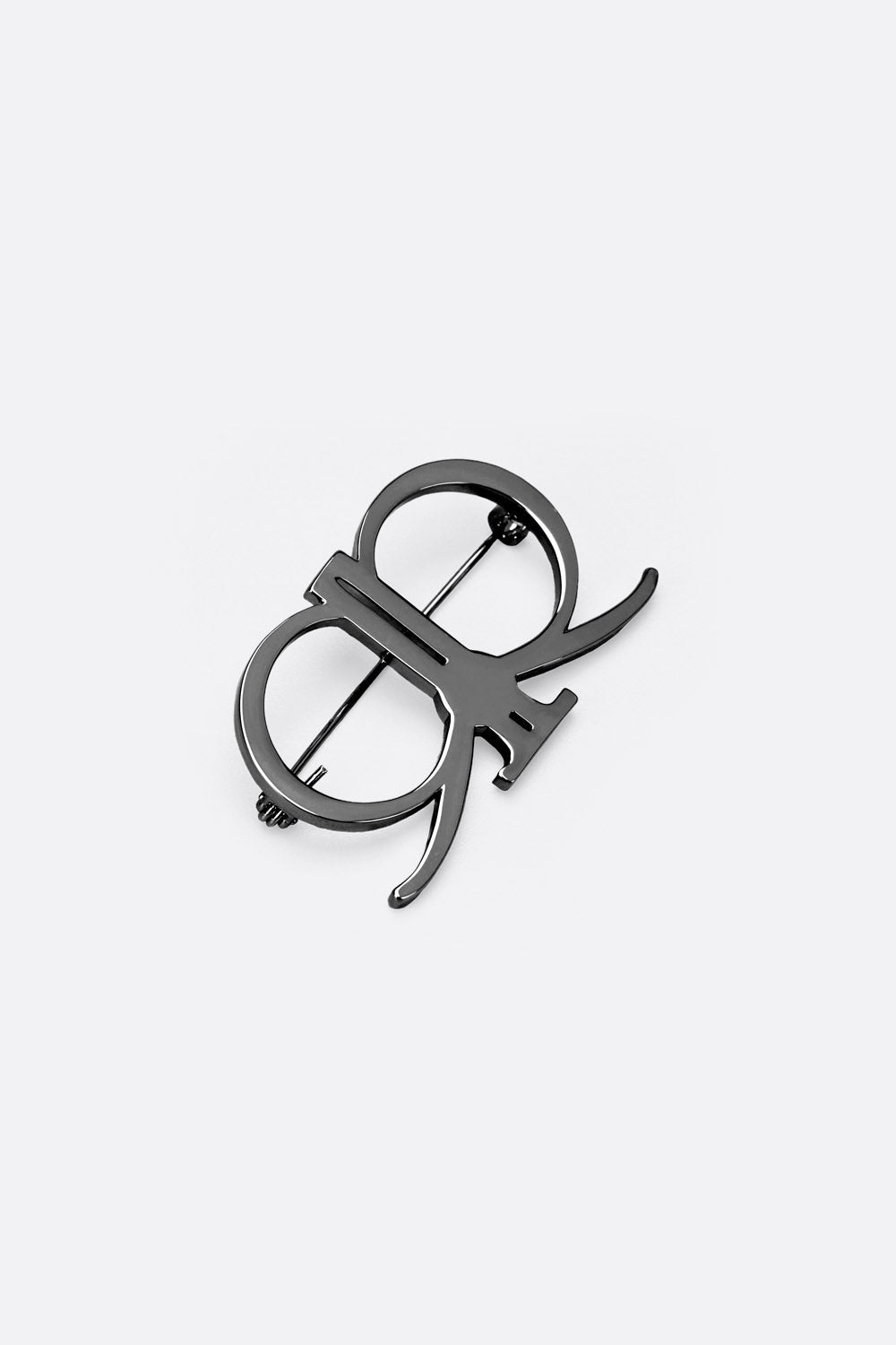 Orrey Brooch in Black