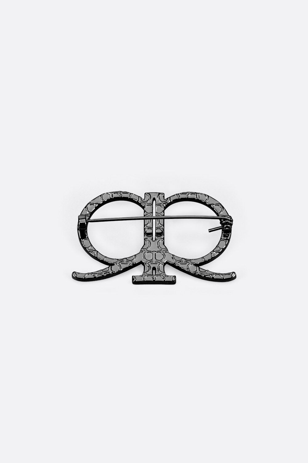 Orrey Brooch in Black