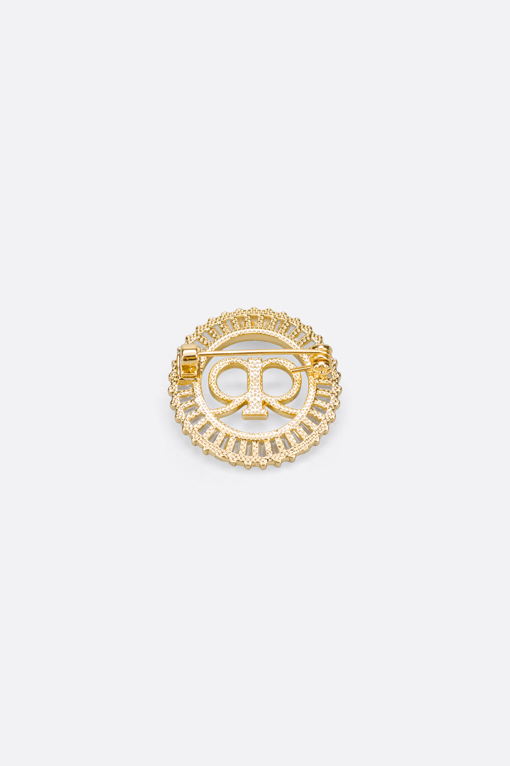 Sorrell Brooch in Gold