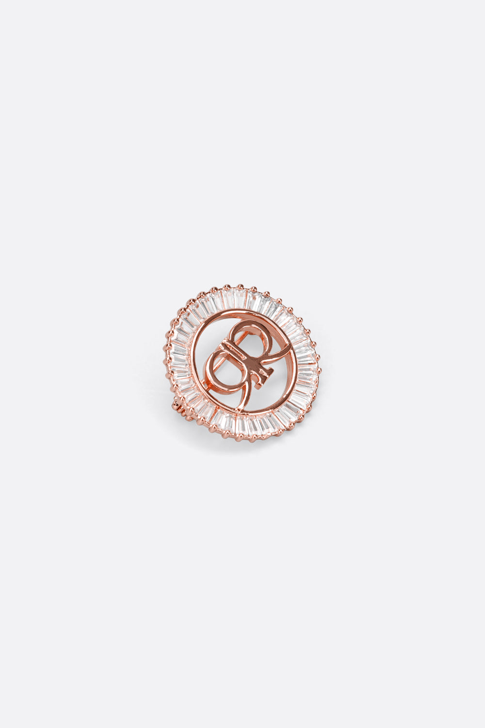 Sorrell Brooch in Rose Gold