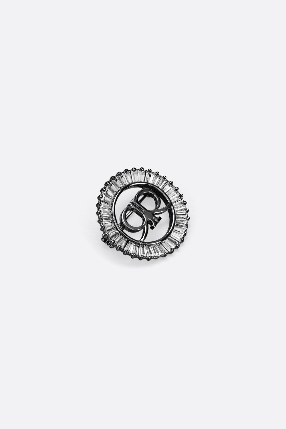 Sorrell Brooch in Black