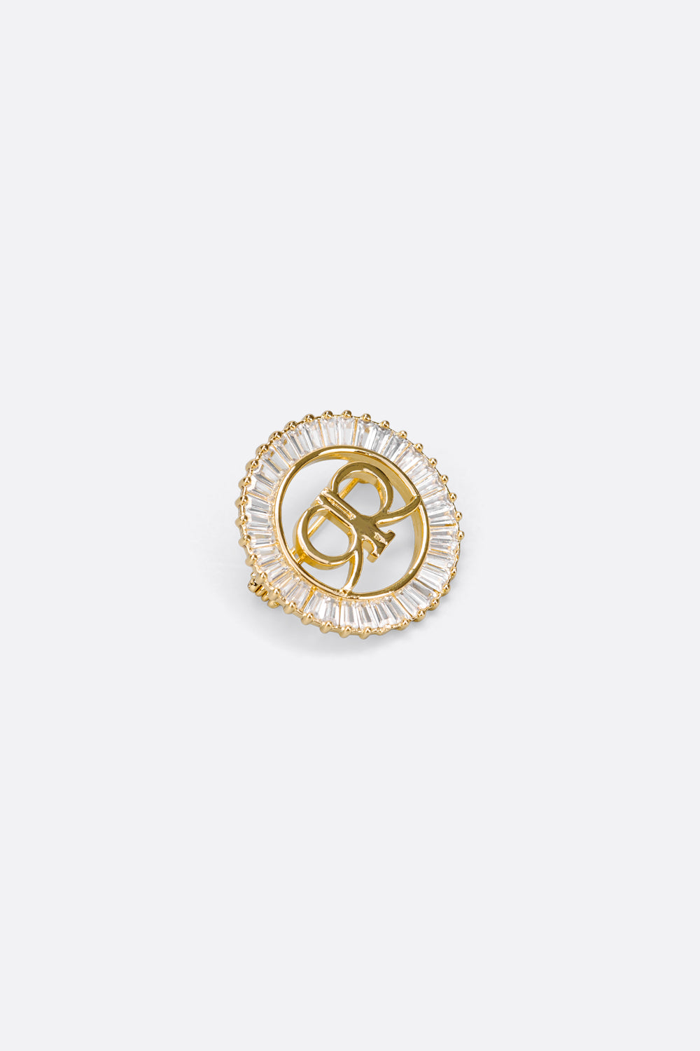 Sorrell Brooch in Gold