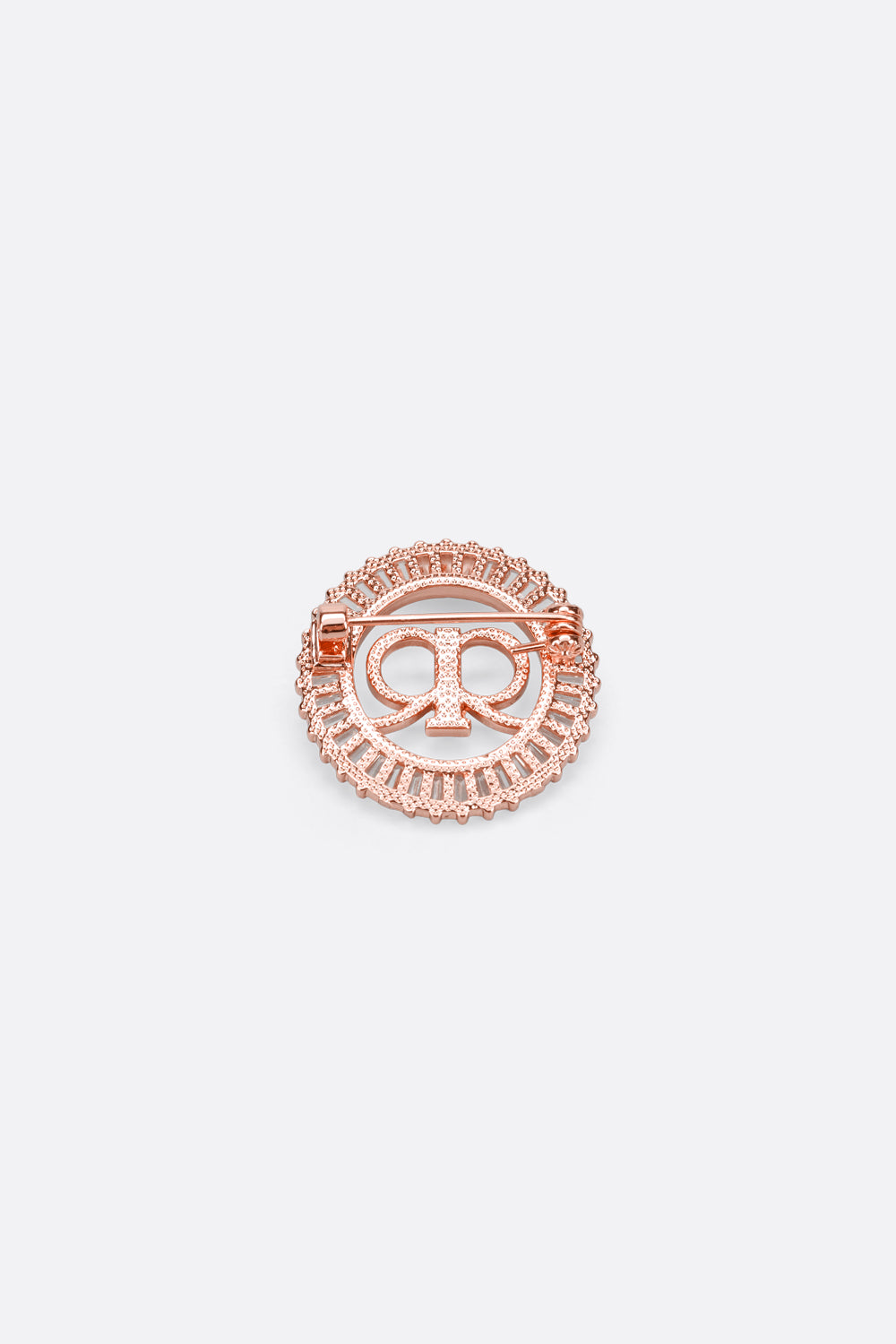 Sorrell Brooch in Rose Gold