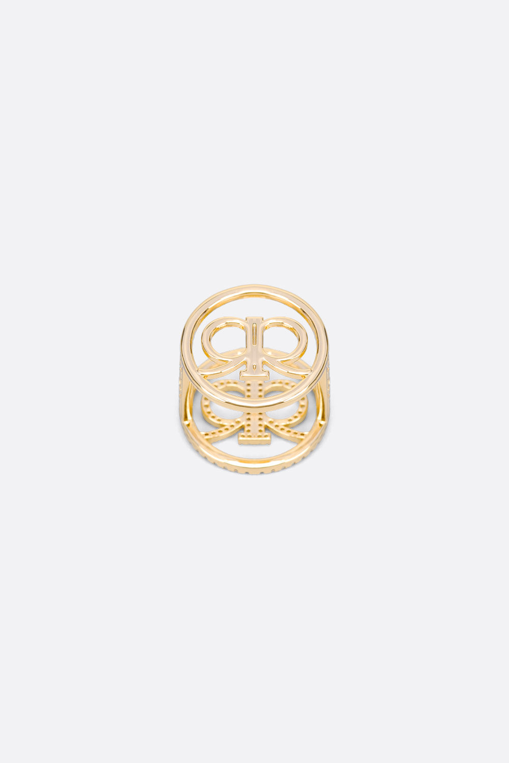 Erra Scarf Ring in Gold