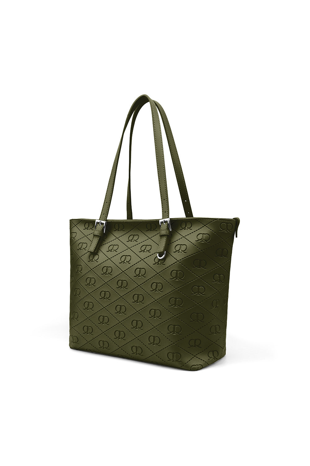 RR BASIC Tote Bag in Military Green