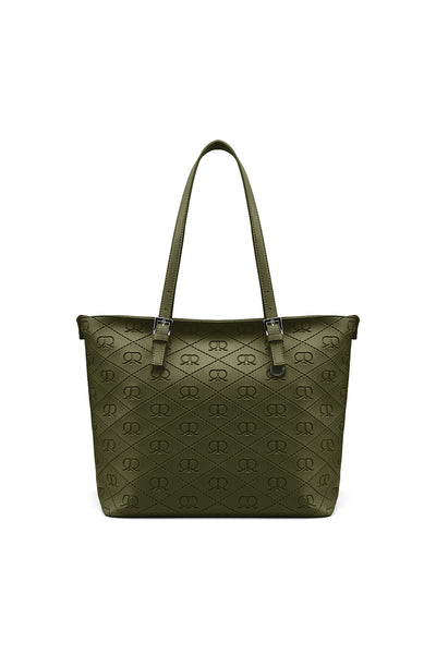 RR BASIC Tote Bag in Military Green