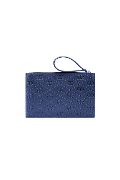 Kurt Clutch in Navy Blue