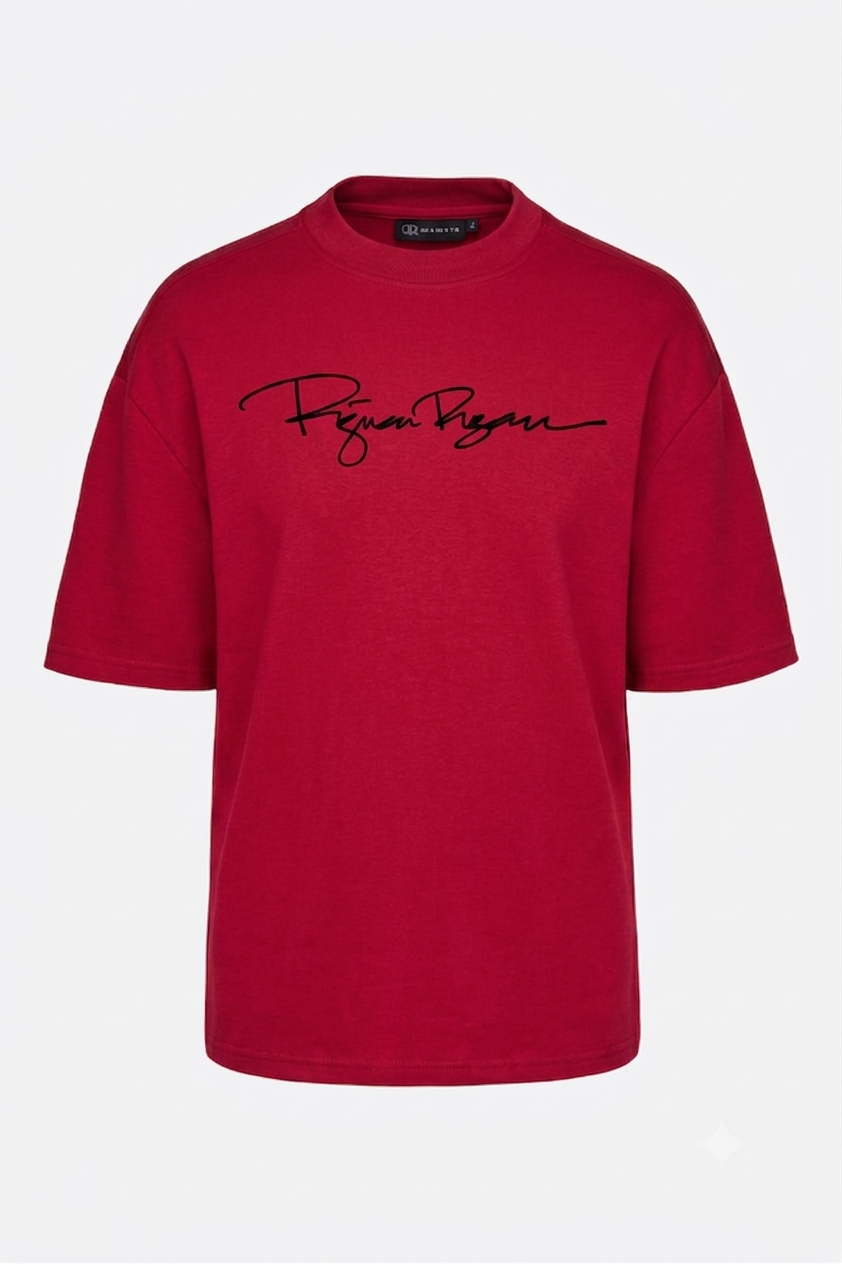 Signaturre T-Shirt in Red