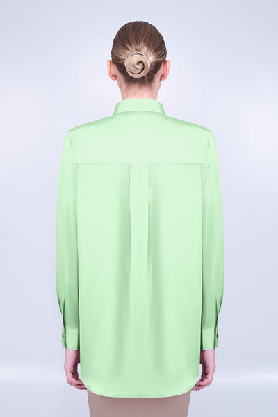 RR Cade Regular Shirt in Mint Green