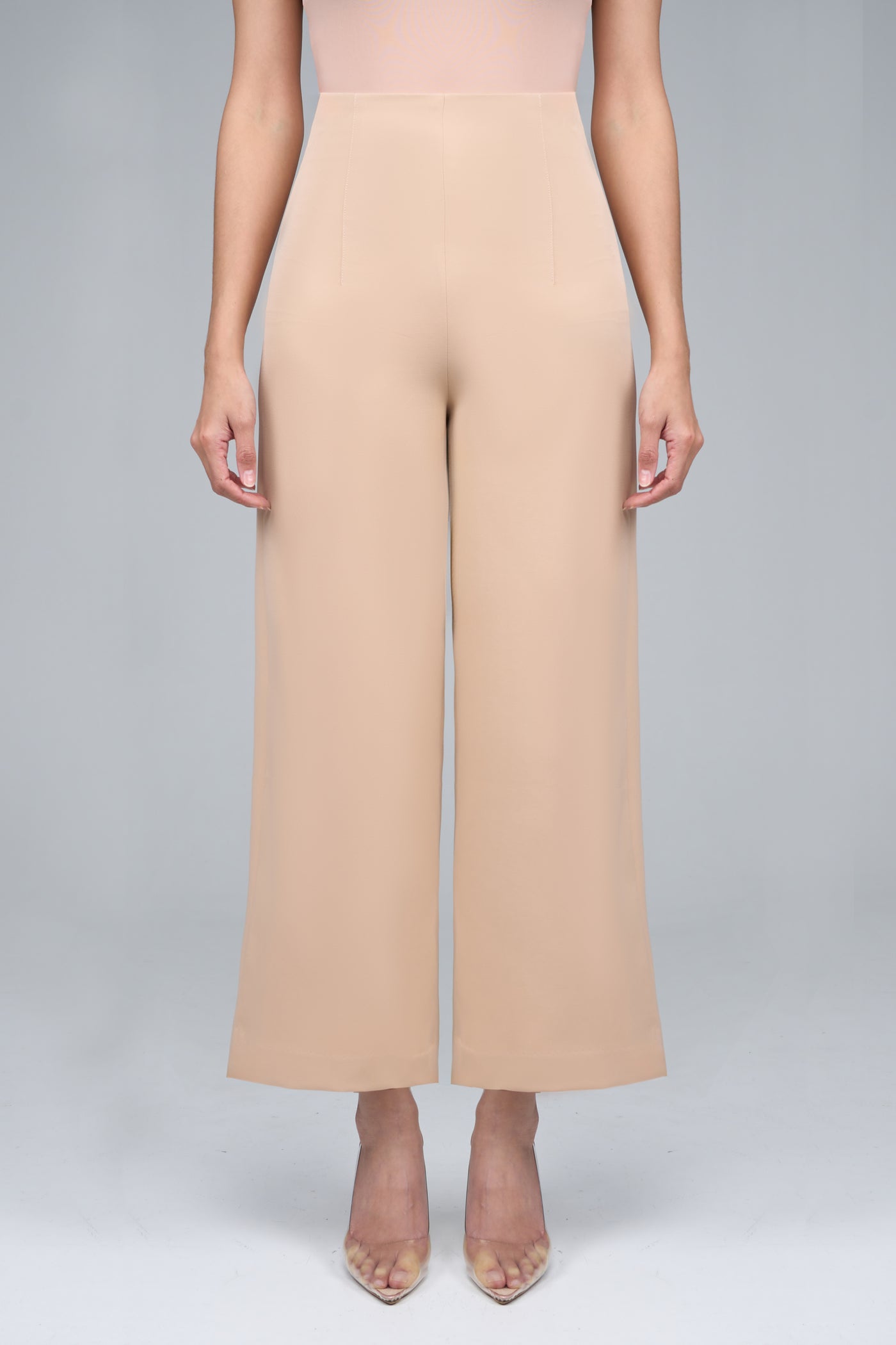 Della Pants in Almond