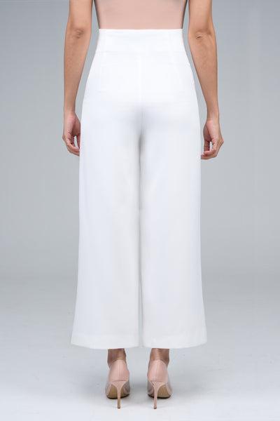 Della Pants in White