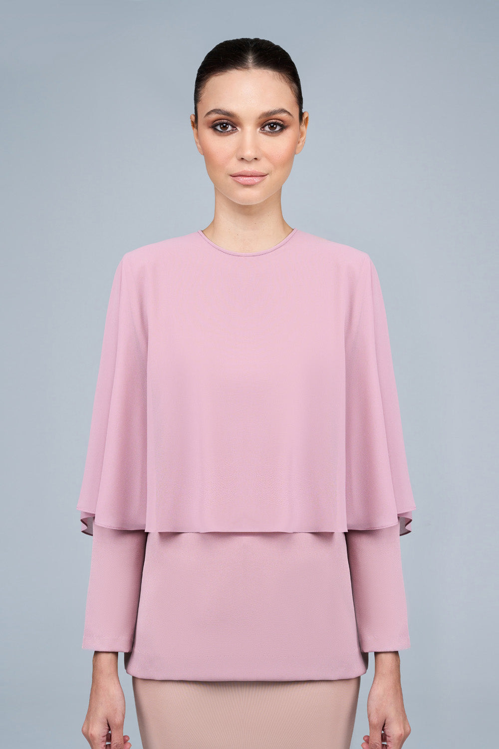 Donna Blouse in Dusty Pink