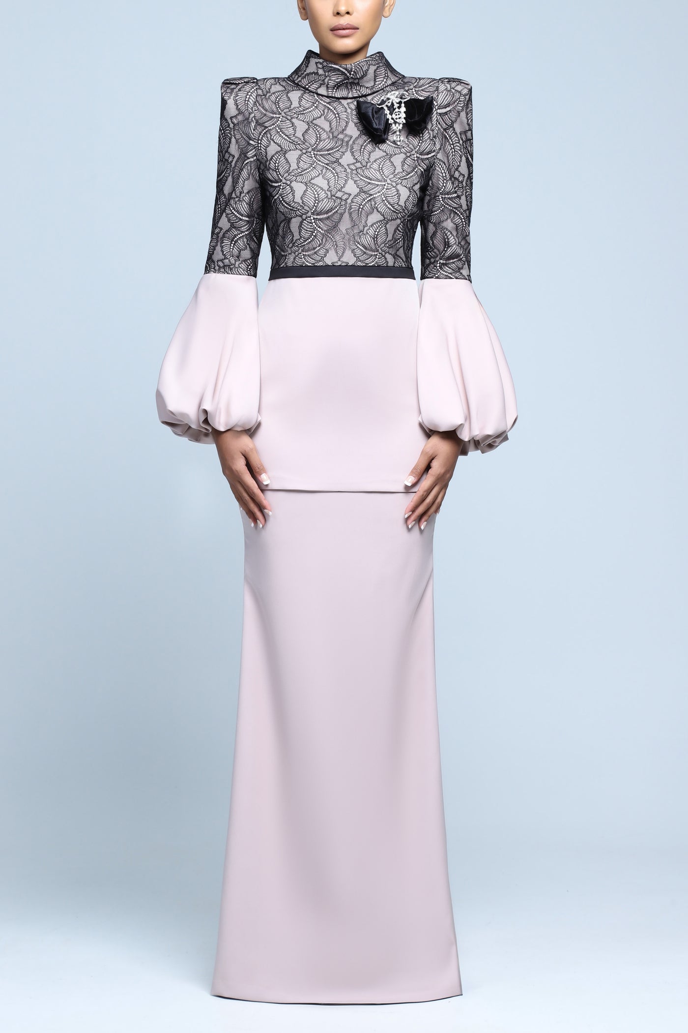 Faith Kurung in Blush