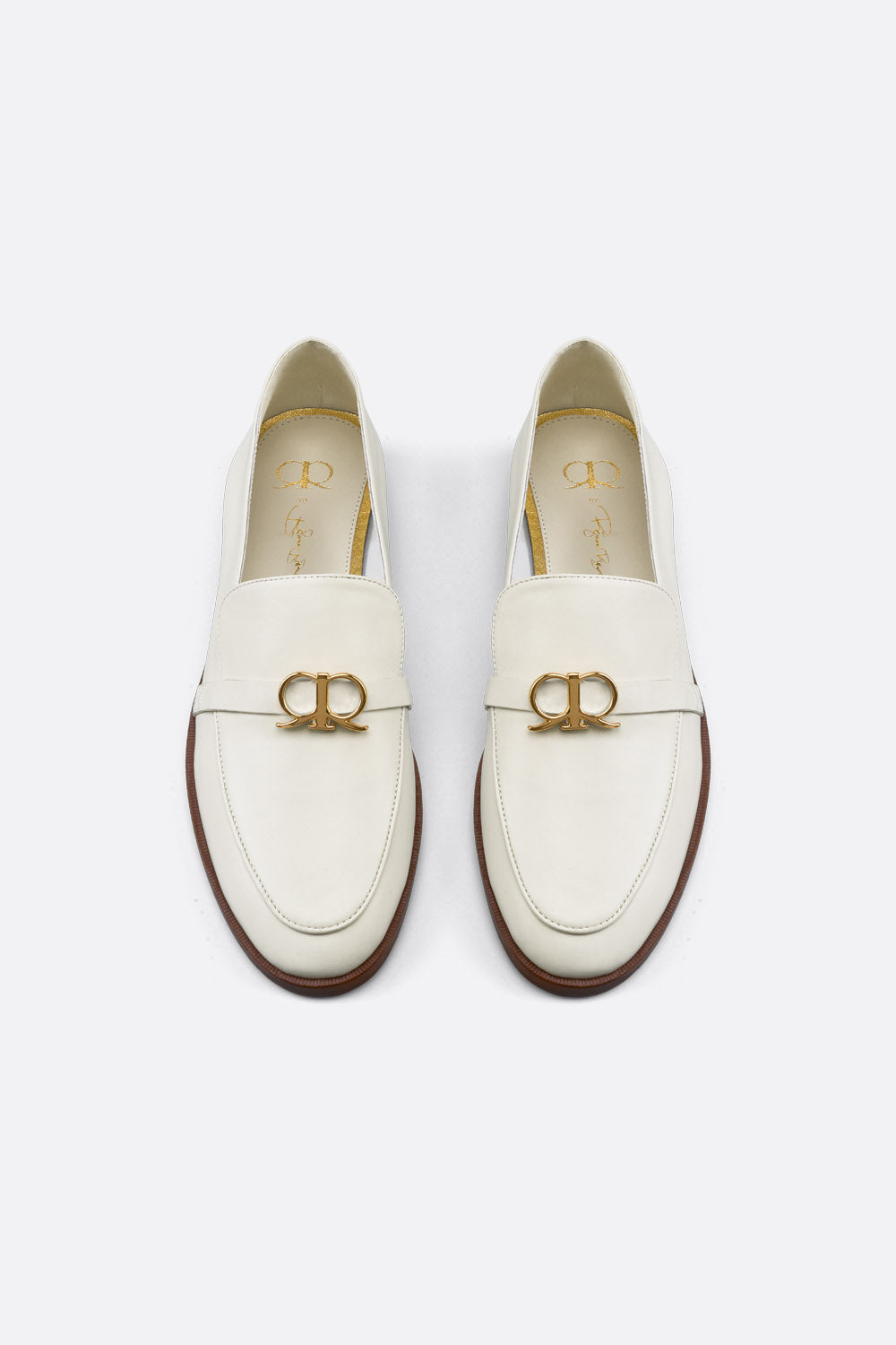 Cherryl Loafers in Egg White