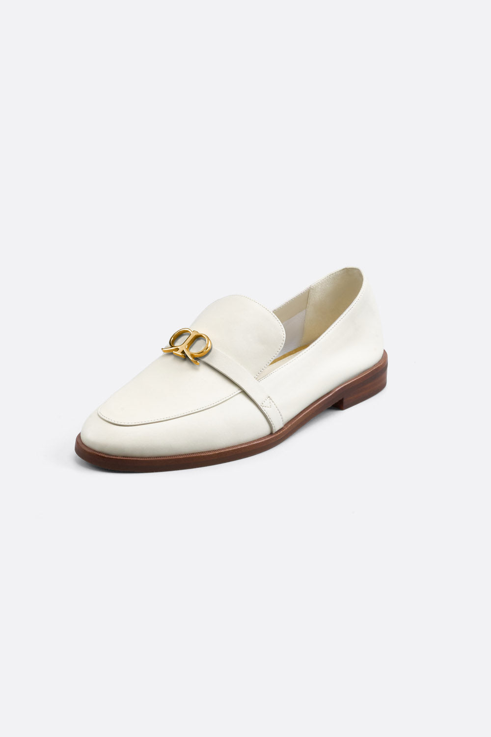 Cherryl Loafers in Egg White