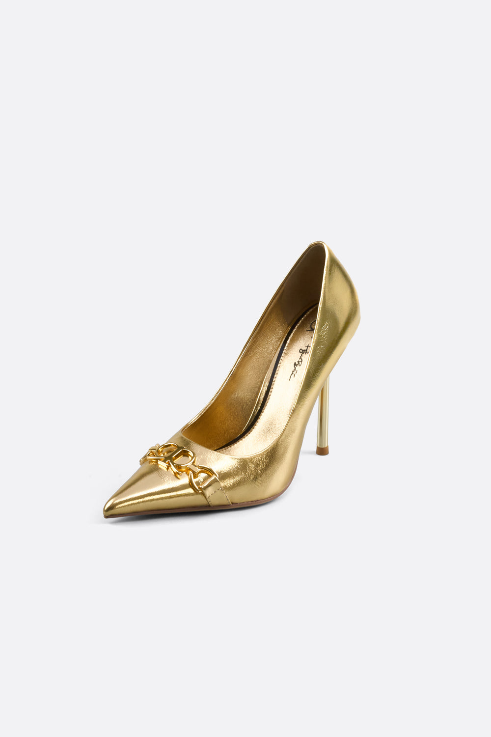 Cinderr Pumps in Gold