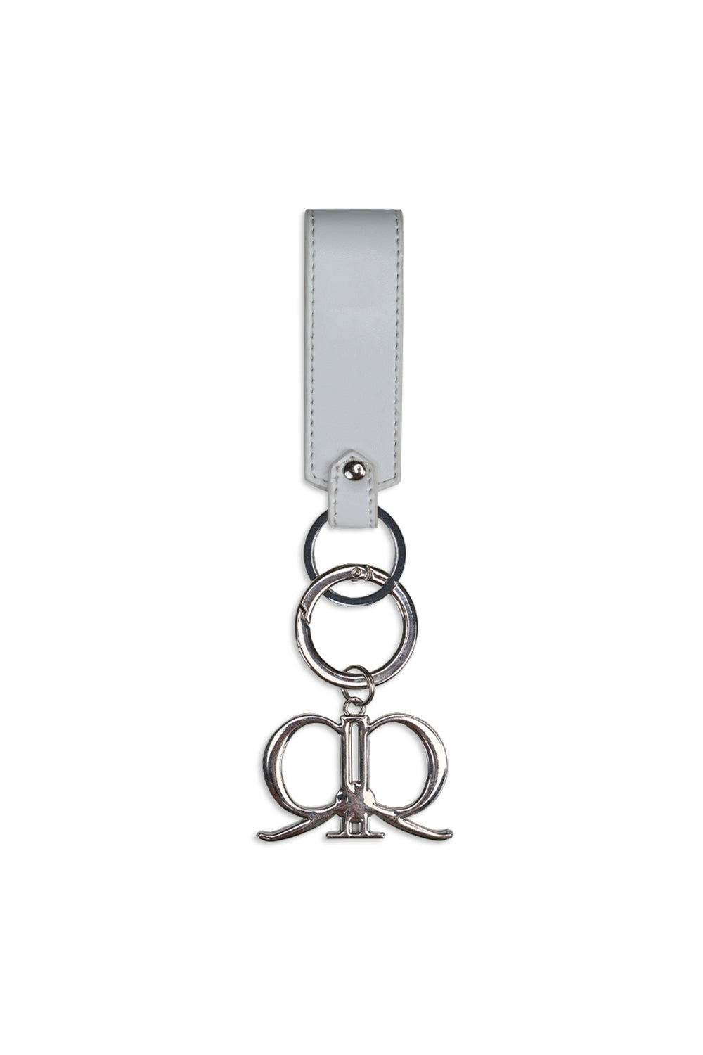 Loren Keyring in White