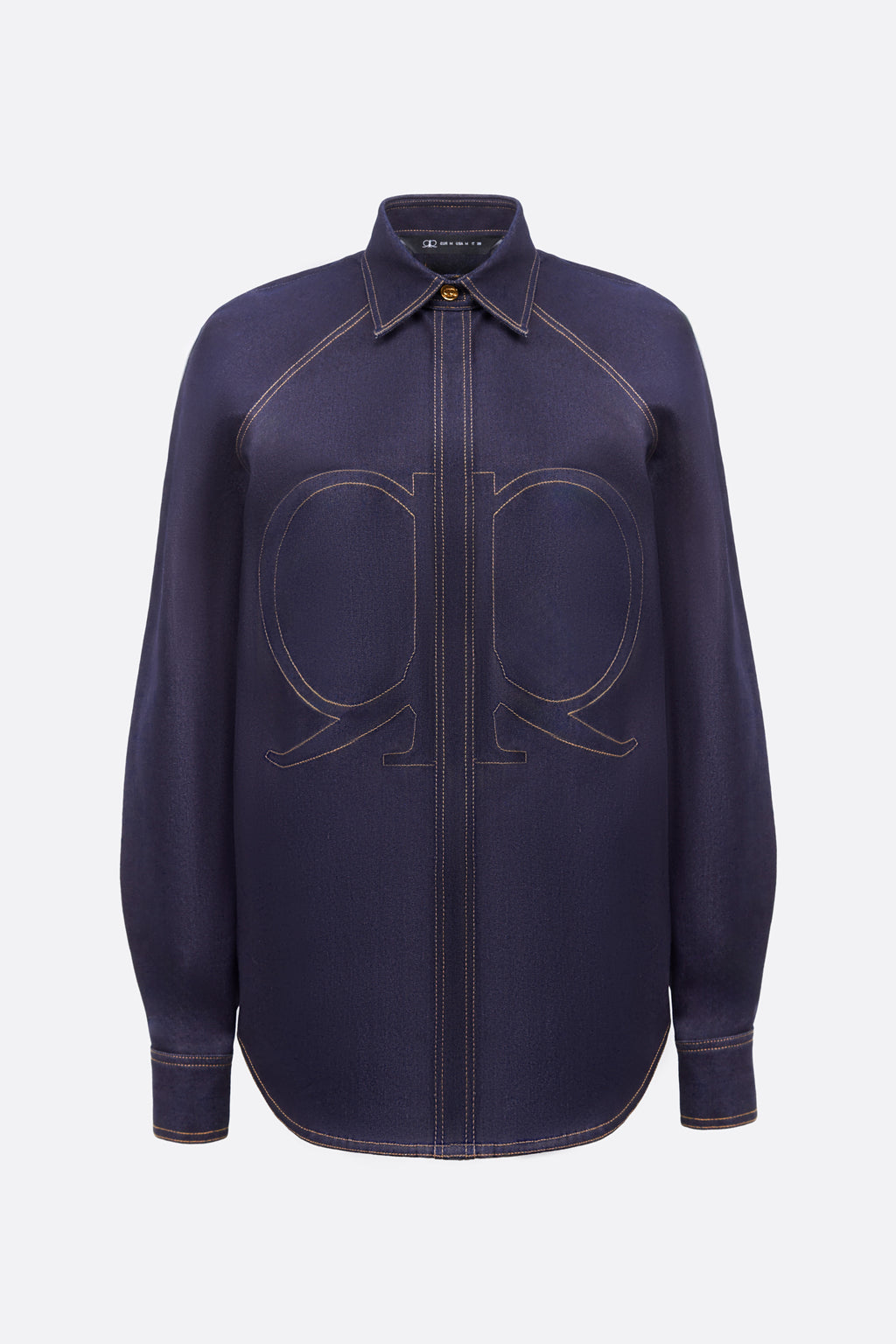 Norra Top in Rich Blue