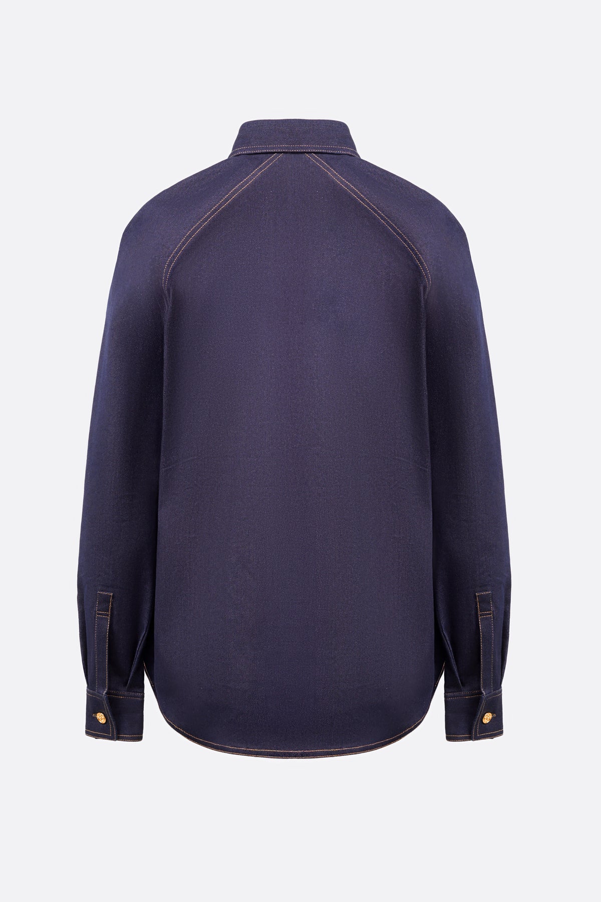 Norra Top in Rich Blue