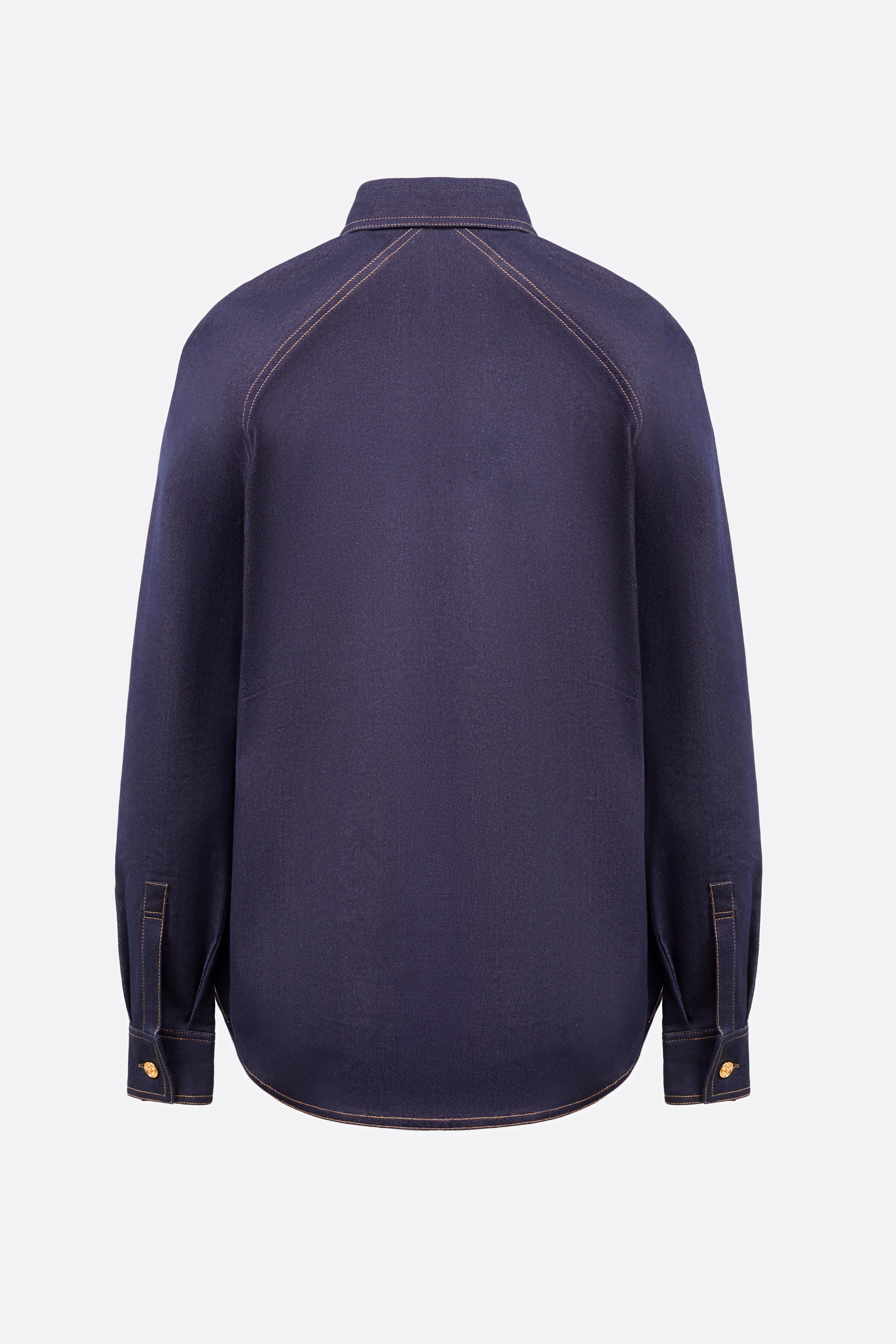 Norra Top in Rich Blue