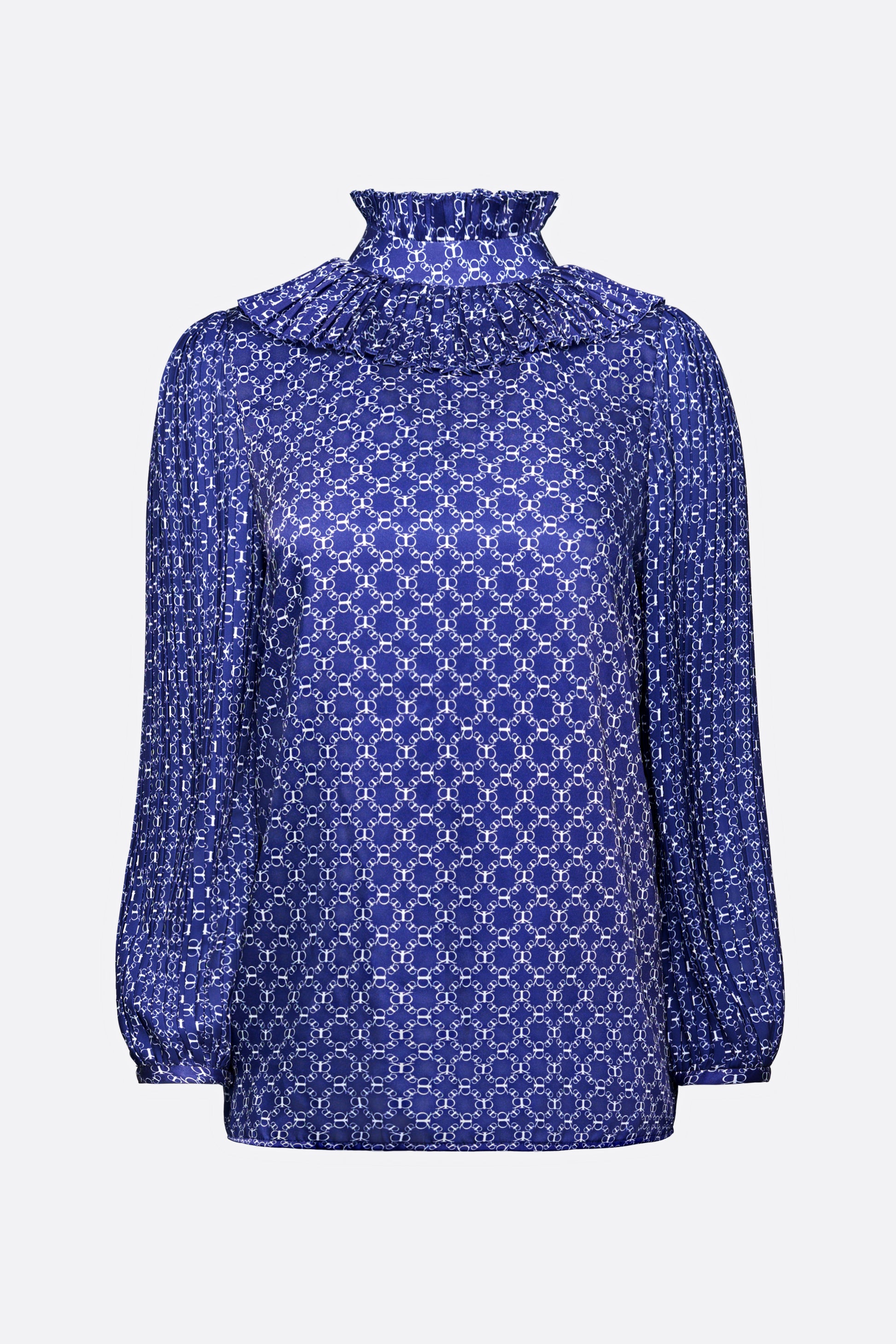 Orrisa Blouse in Navy Blue