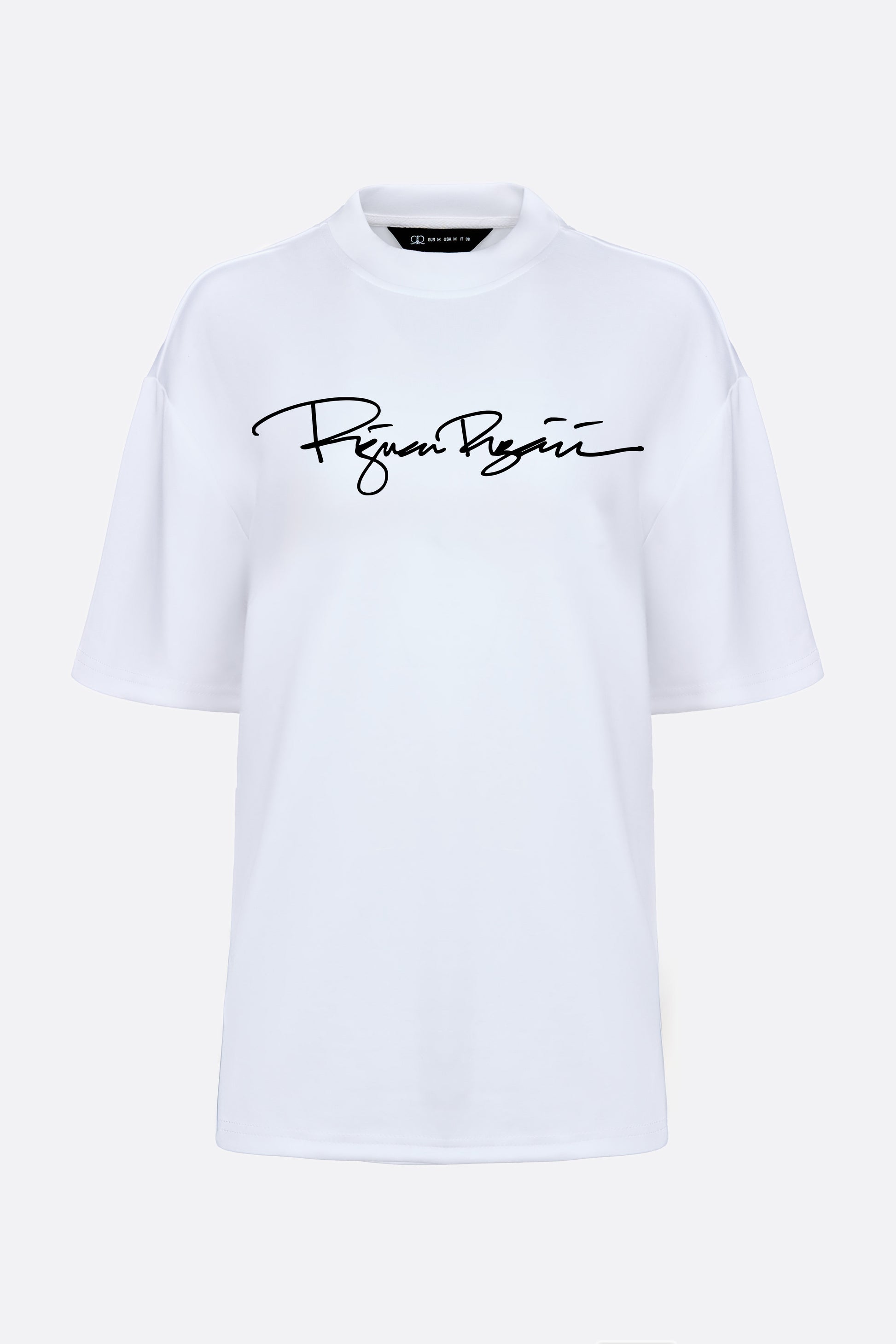 Signaturre T-Shirt in Off White