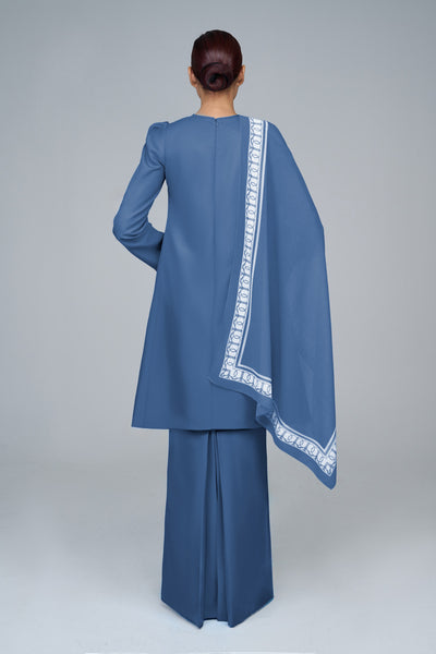 RR BASIC Kurung Pahang in Denim Blue '25