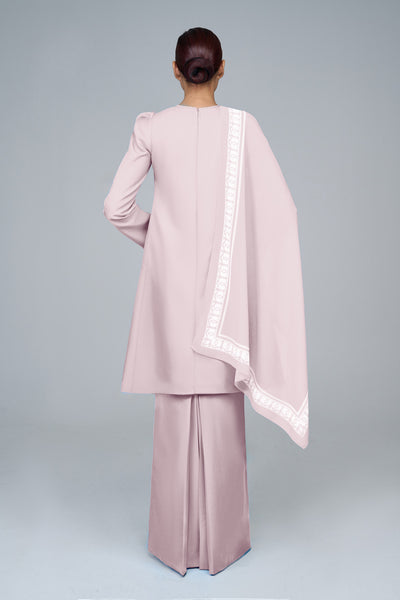 RR BASIC Kurung Pahang in Pale Pink '25