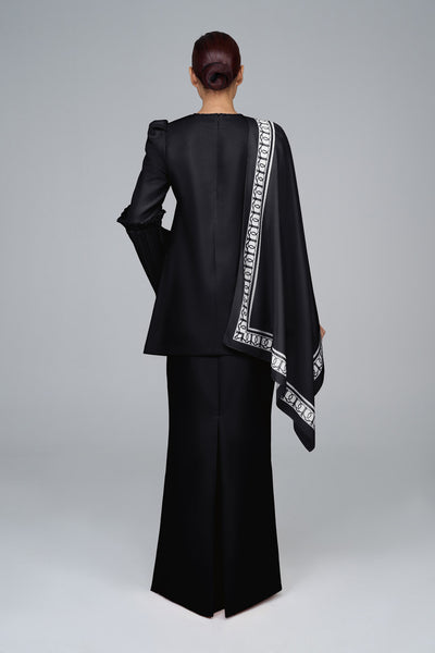 BASIC Kedah Pleated in Black '25