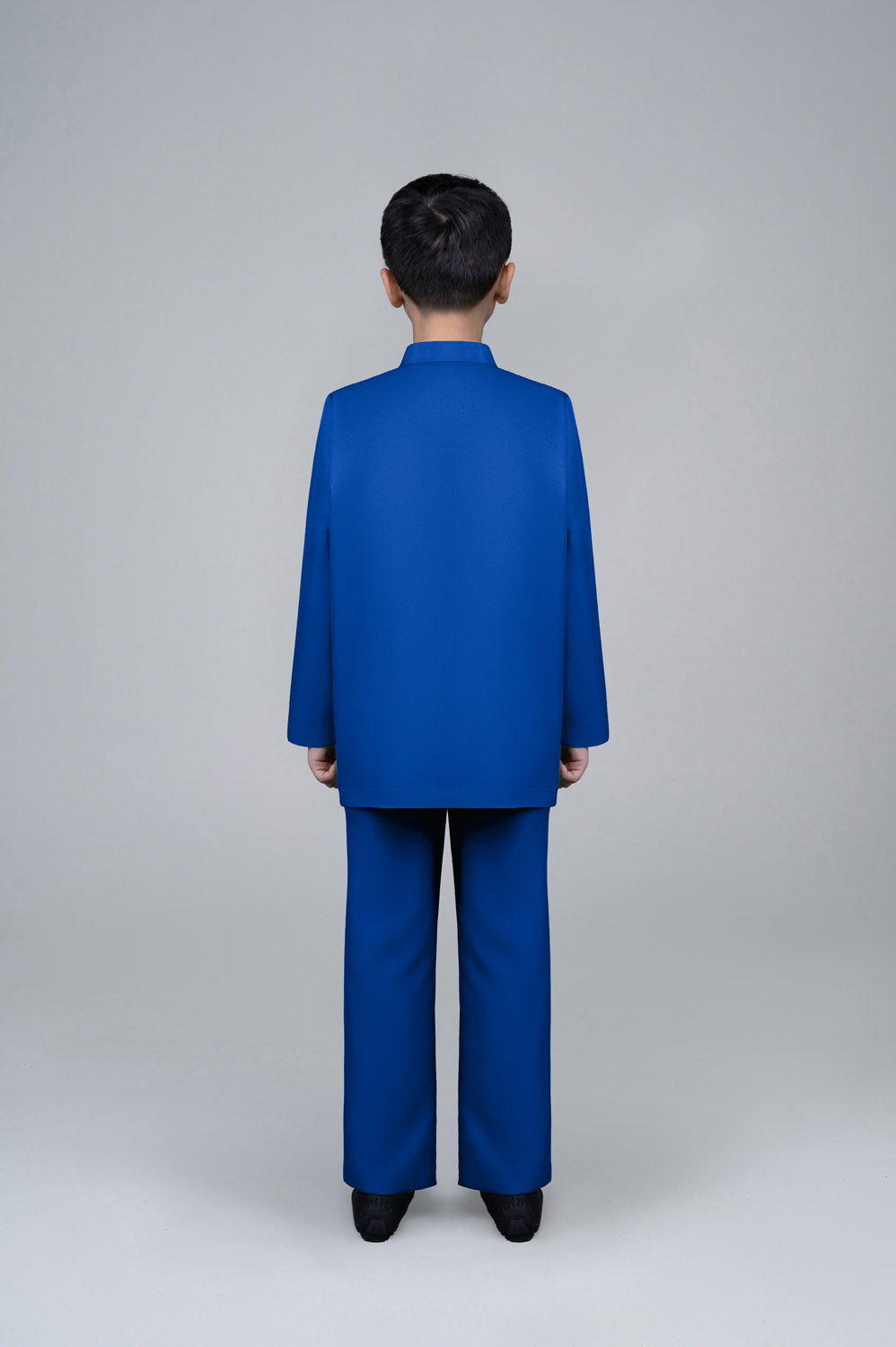 RR BASIC Baju Melayu Cekak Musang Boy in Electric Blue '25