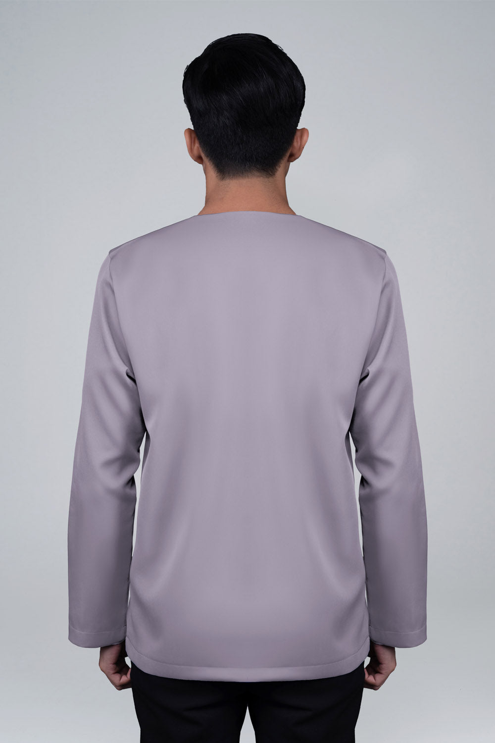 RR BASIC Plain Kurta Top in Lilac '25