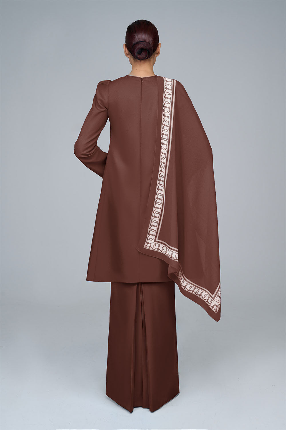 RR BASIC Kurung Pahang in Cocoa Brown '25