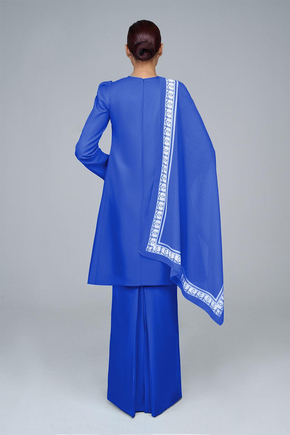 RR BASIC Kurung Pahang in Electric Blue '25