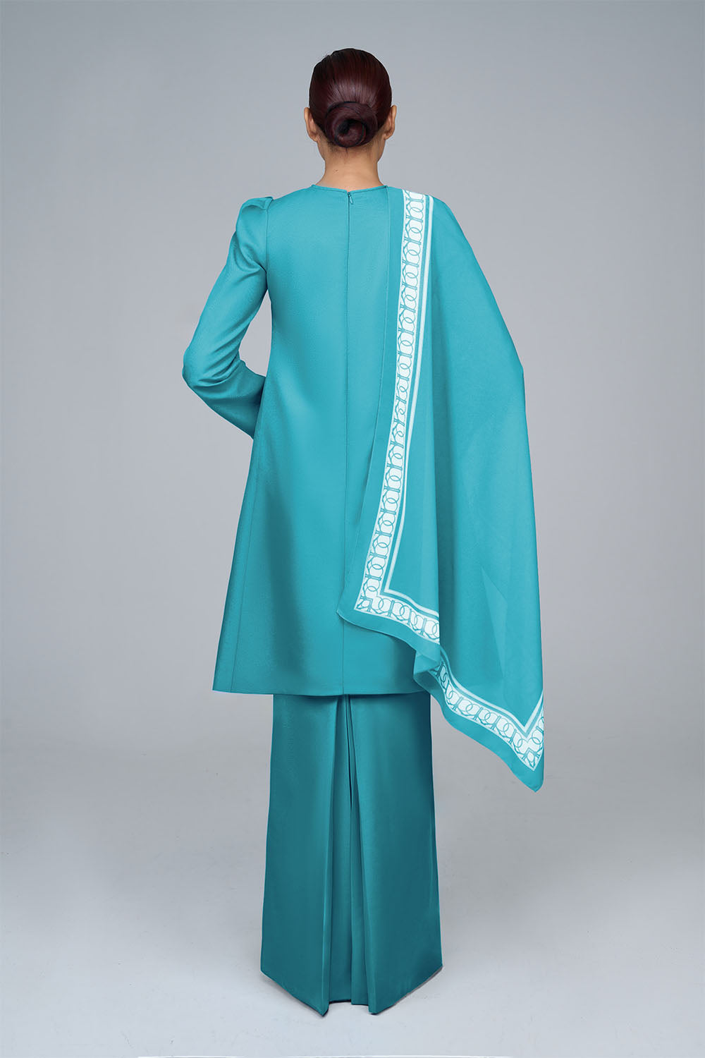 RR BASIC Kurung Pahang in Lake Blue '25