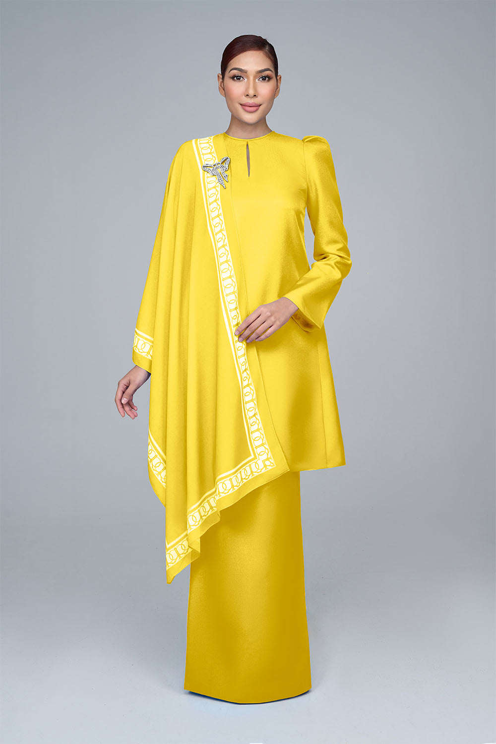 RR BASIC Kurung Pahang in Yellow '25