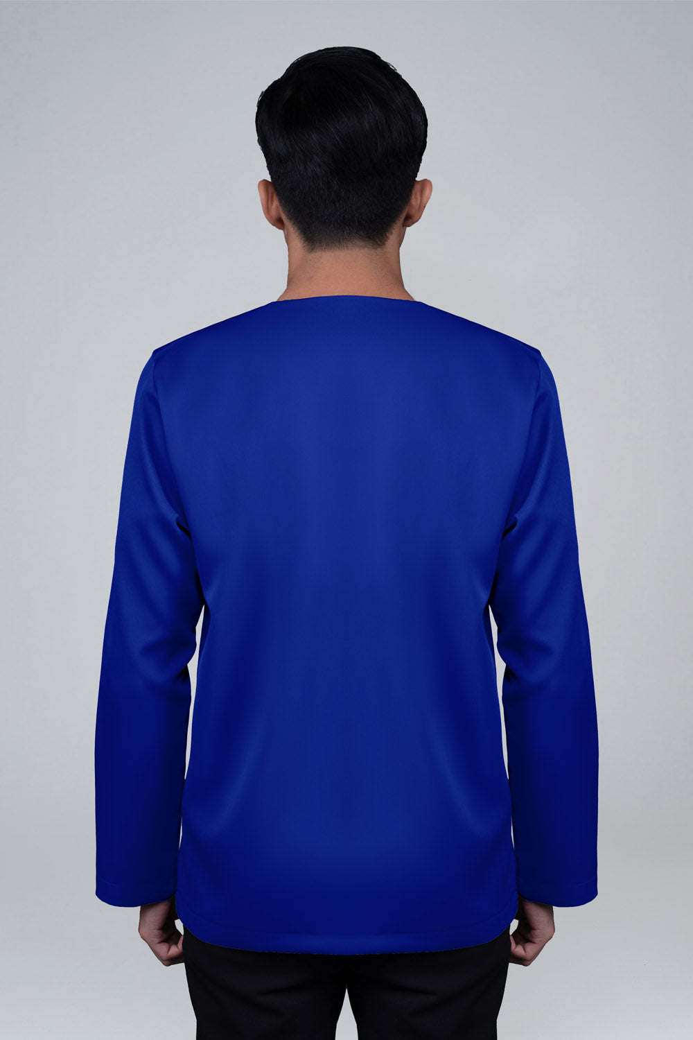 RR BASIC Plain Kurta Top in Electric Blue '25