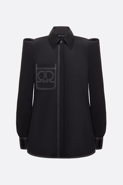 Roserra Top in Black