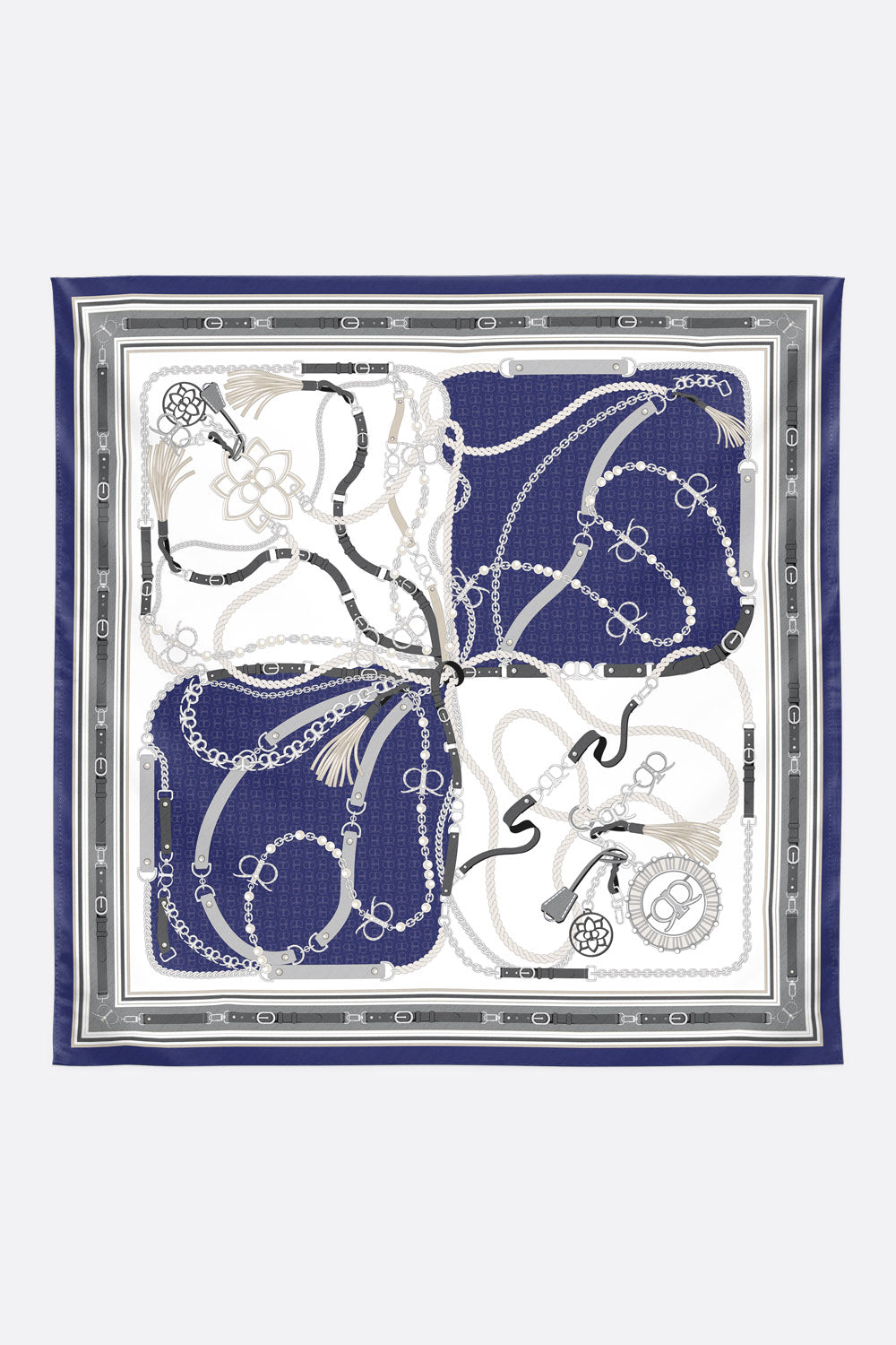Charrm Scarf in Navy Blue