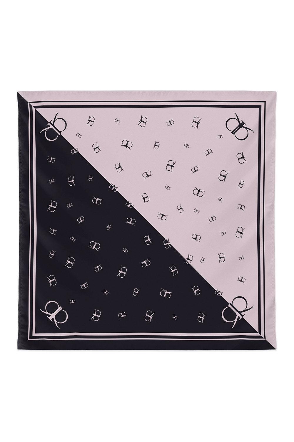 RR Cleo Scarf in Black Pink