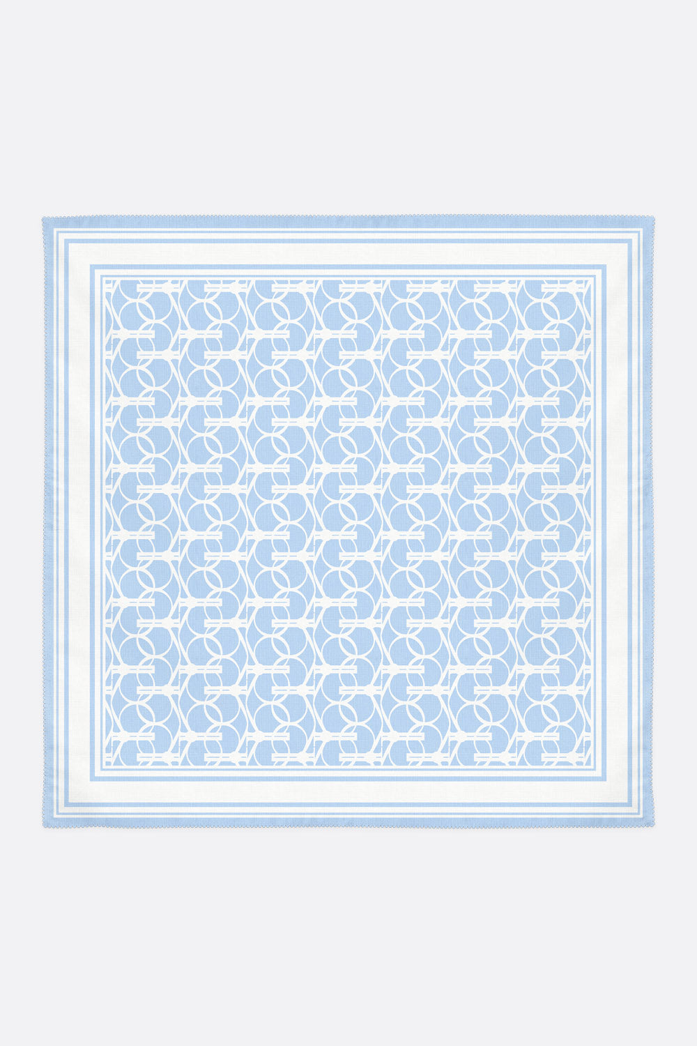 Elarra Mono Scarf in Sky Blue