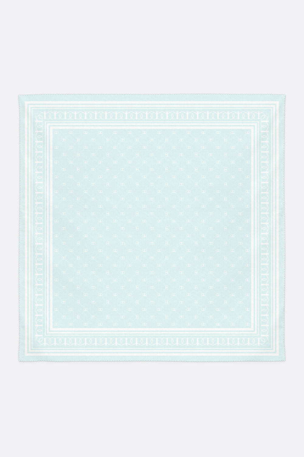 Verronica Mono Scarf in Pale Aqua