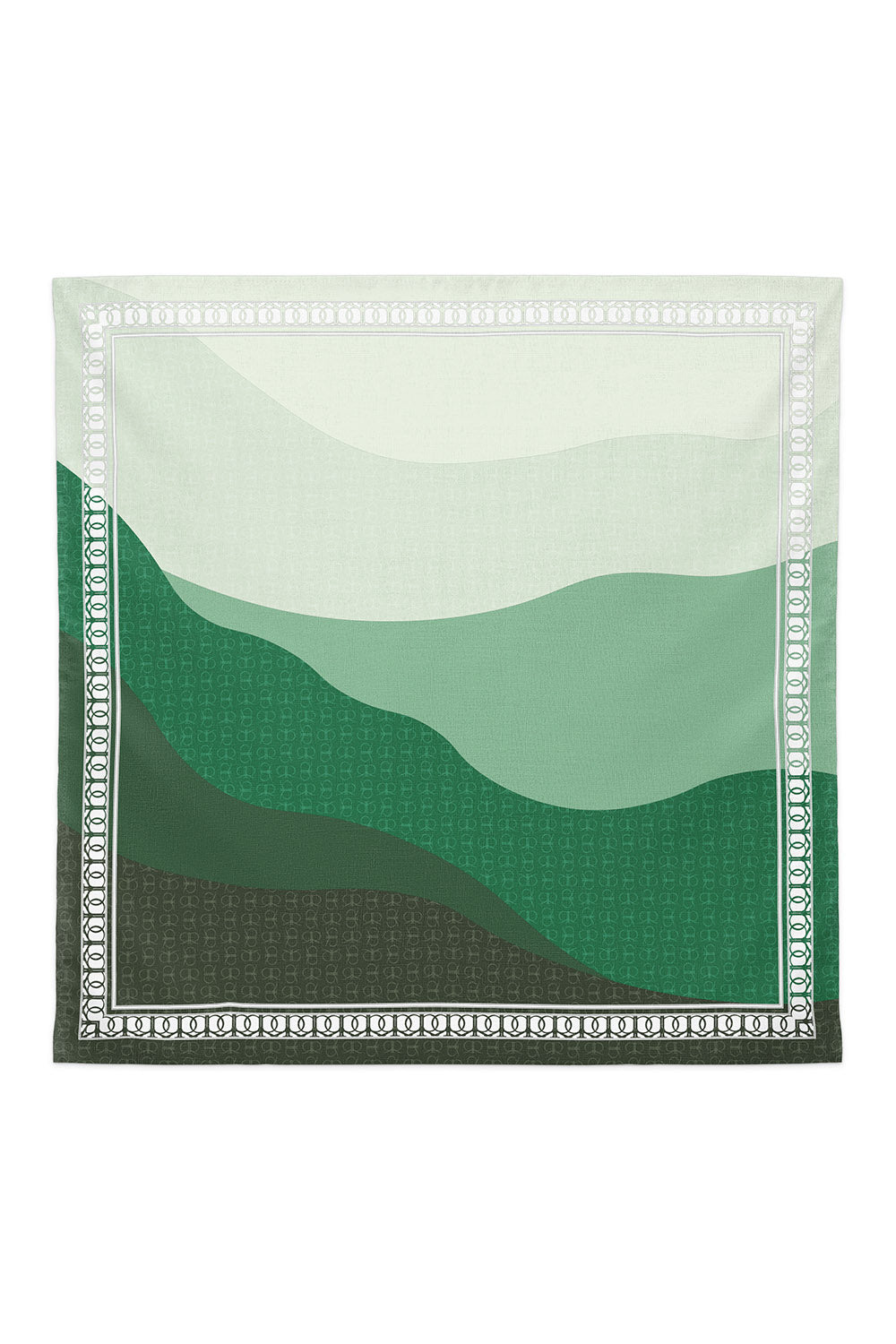 RR Mono Wave Scarf in Green