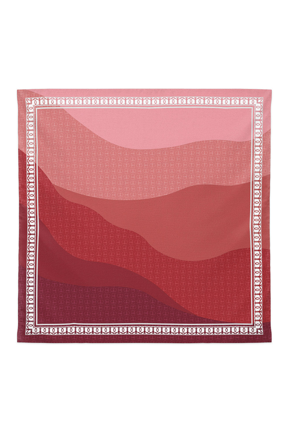 RR Mono Wave Scarf in Red