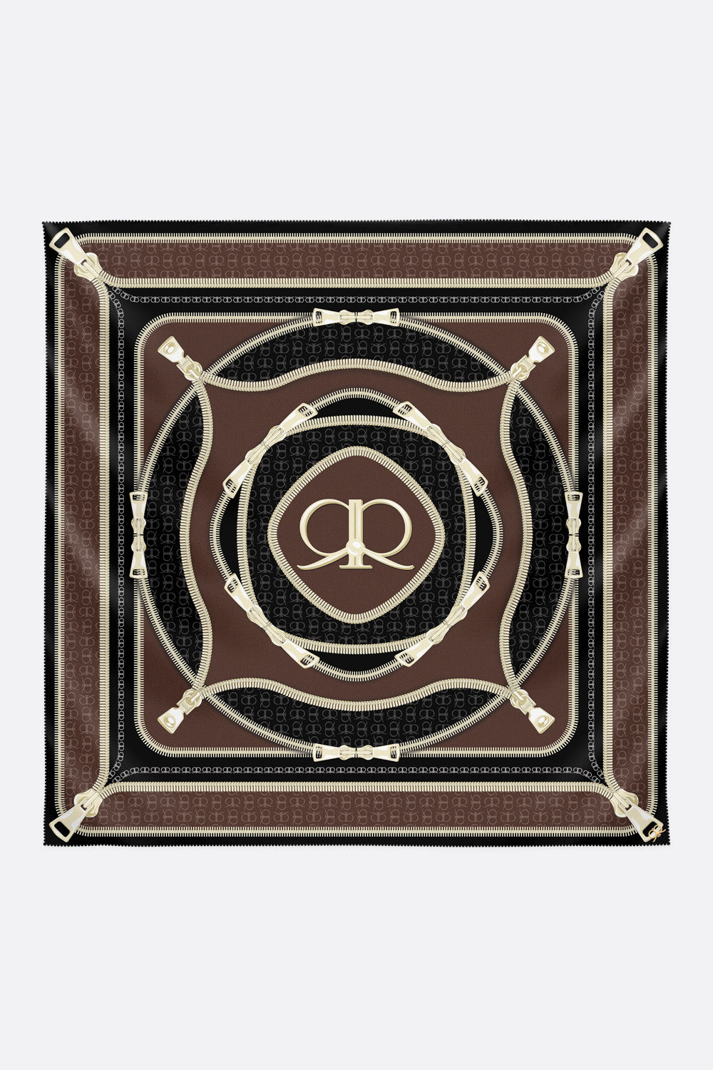RR Zipperr Scarf in Chocolate